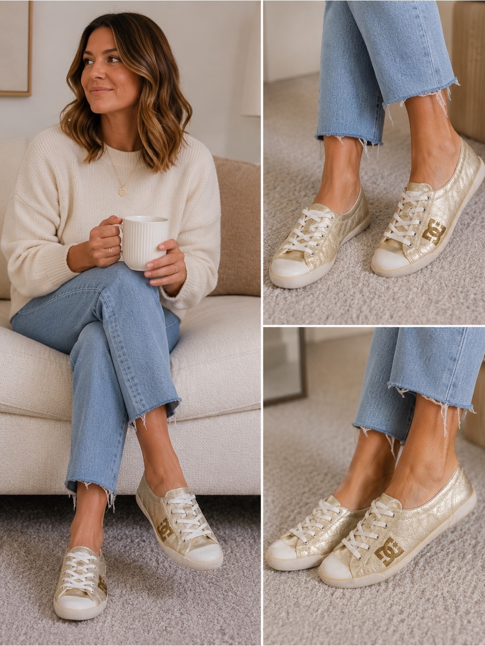 Limited edition Chelsea TX silhouette collection. Metallic gold.